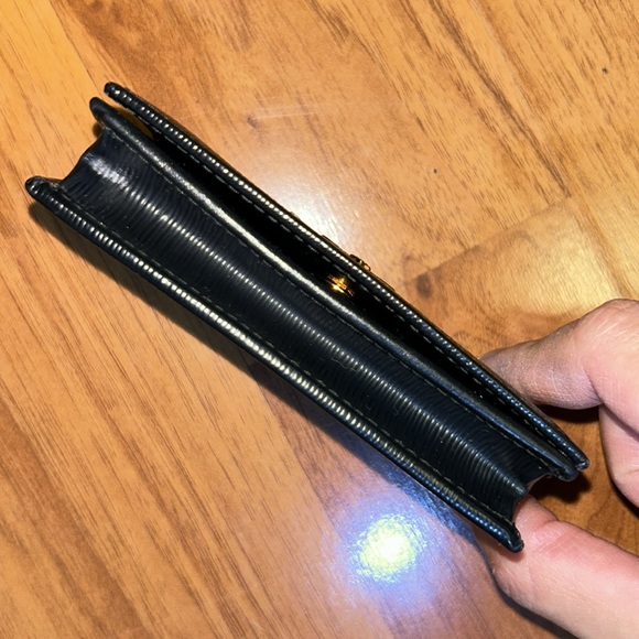 Authentic Prada Black Vitello Move Leather Card Case Wallet 1MC122 - Picture 6 of 13